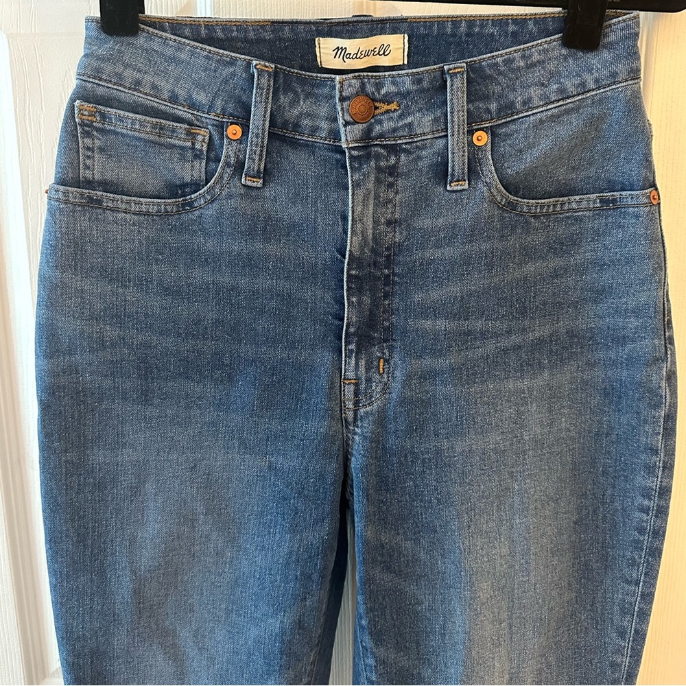 Madewell Curvy High-Rise Skinny Jeans, Women’s Blue Jeans, Size 27